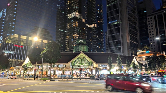 ラオパサの夜景